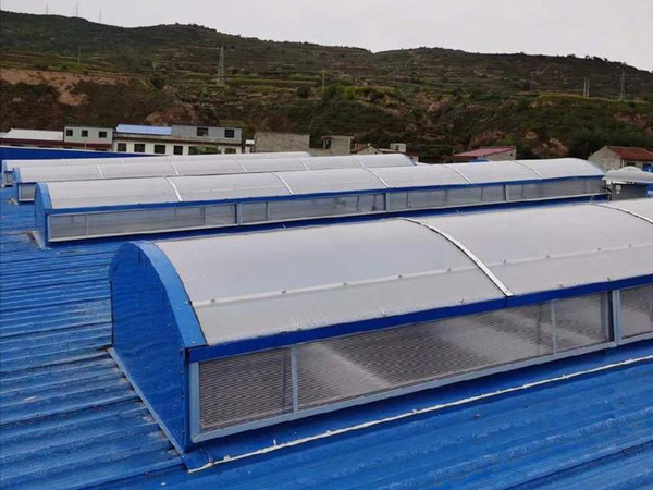 側(cè)開電動采光排煙天窗