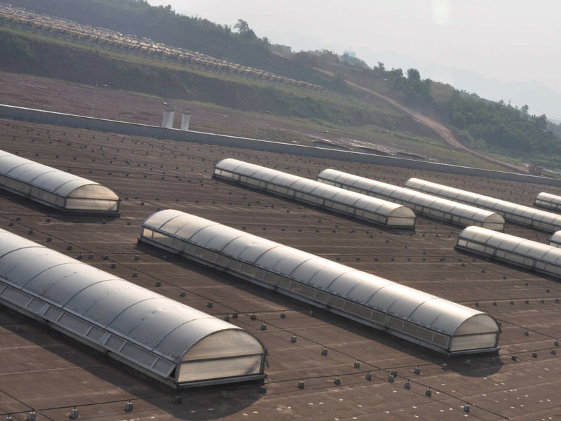 圓拱型電動(dòng)采光排煙天窗